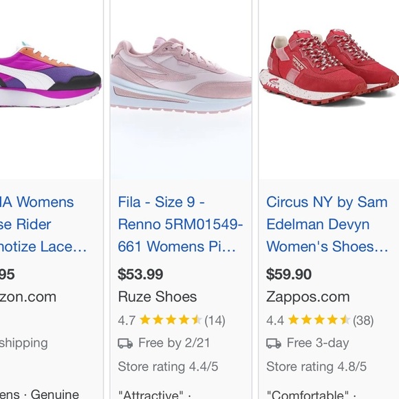 FILA Renno Women’s size 7.5 - Picture 8 of 9